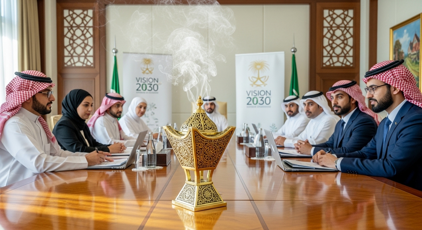 العود الازرق واهميته فى الضيافة